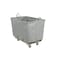 Steele Canvas Basket 8 BU Permanent Truck Grey Vinyl w/Grey Vinyl - 3in Casters 968VGRYVGRYW3 - alternate 1